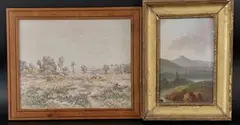 Meules, Lopérec by Félix Choisnard, Aquarelle signée en bas à gauche, sold Jun 2026