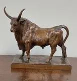 Taureau romain by Auguste Clésinger, Bronze signé, sold Jun 2026