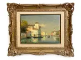 Vue de Venise by Georges-Noel Bouvard Dit Marc Aldine, Toile, sold Oct 2022