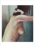 Nu de femme by Ra'anan Levy, Pastel sur papier, sold Sep 2022