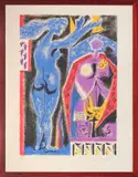 Composition cubiste by André Masson, Lithographie en couleur, sold Jun 2024
