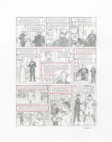 Blake et Mortimer - L'onde Septimus by Antoine Aubin, Mine de plomb sur papier pour le crayonné préparatoire très poussé de la planche, sold Jun 2026