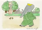 Babar by Laurent de Brunhoff, Encre de Chine et aquarelle sur papier, sold Jun 2026