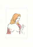 Sans titre by Walter Minus, Encre de Chine et gouache sur papier, sold Jun 2026
