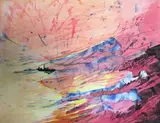 Sans titre by Jean Pons, 1965, Gouache sur papier signée en bas à droite, sold Apr 2019