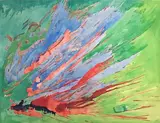 Sans titre by Jean Pons, 1965, Aquarelle sur papier signée et datée au dos, sold Apr 2019