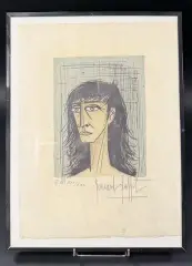 Petite tête de femme by Bernard Buffet, Lithographie, sold Sep 2026
