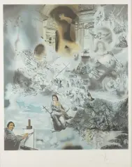 Le Conseil Œcuménique by Salvador Dalí, Lithographie sur papier, sold Sep 2026