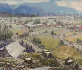 Gray Day - Chilliwack Valley by Bernard Middleton, oil on canvas, sold Nov 2025