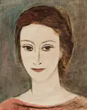 Portrait by Stanley Morel Cosgrove, oil on board, sold Nov 2025