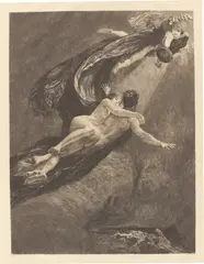 Eine Liebe“, Opus X by Max Klinger, 1887, Original Halbleinen-Mappe mit Titel und 10 Radierungen auf Bütten, sold Jun 2023