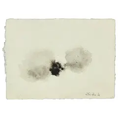 Composition en noir by Léon Zack, 1976, Aquarelle sur papier, sold Nov 2016