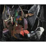 Le Deuil d'une souris by André Lanskoy, 1959, Huile sur toile, sold Nov 2016