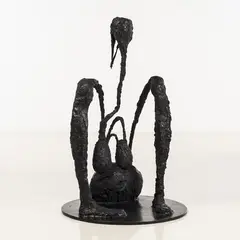 McDo by Robert Couturier, 1999, Bronze à patine noire, sold Nov 2016