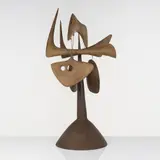 Cheng San by Philippe Hiquily, 2006, Acier à patine rouille, sold Nov 2016