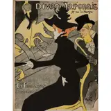 Divan Japonais - 1893 by Henri de Toulouse-Lautrec, Lithographie en couleurs sur papier mince, imprimée par Arcourt, commisionnée par Fournier, sold Nov 2016