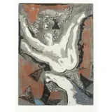 Giocoliere e Cavallo by Marino Marini, 1977, Eau-forte et aquatinte en couleurs, épreuve d'artiste signée (90 épreuves numérotées), sold Nov 2016