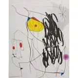 Journal d'un graveur - 1975 by Joan Miró, Eau-forte et aquatinte en couleurs sur Japon, sold Nov 2016