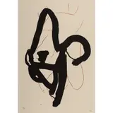 Beau Geste III - 1989 by Robert Motherwell, Lithographie en couleurs, signée du, sold Nov 2016