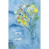 La Caverne des Nymphes - 1961 by Marc Chagall, Lithographie en couleurs, non signée et non pliée au centre, sold Nov 2016