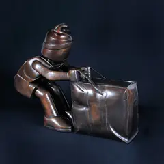 Last resort by Neill Wright, 2014, Bronze, sold Nov 2016