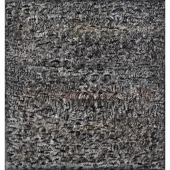Calligraffitis noirs by Mahjoub Ben Bella, 2007, Huile sur toile, sold Nov 2016