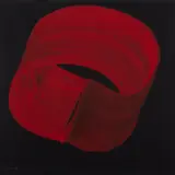 Mystic Dance by Najia Mehadji, 2013, Peinture à la gouache sur papier, sold Nov 2016