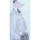 Portrait d'homme de profil by Jean-Jules Chassepot, 1999, Mine de plomb et gouache sur papier, sold Oct 2016