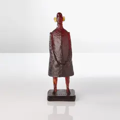 Monsieur Dindon perché by Jean-Jules Chasse-Pot, 2004, Bronze peint et verre, sold Oct 2016