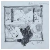 Les tentations ferroviaires by Jean-Jules Chassepot, 1998, Encre et mine de plomb sur papier, sold Oct 2016