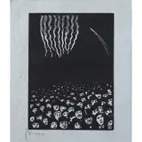 Feu d'artifice by Felix Valloton, Bois gravé, sold Oct 2016