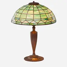 Colonial Table Lamp by Tiffany Studios, sold Sep 2017