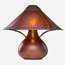 Fine Early Table Lamp by Dirk Van Erp, sold Sep 2017