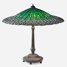Lotus Table Lamp by Tiffany Studios, sold Sep 2017