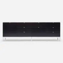 Executive Office cabinet by Florence Knoll, marble, lacquered wood, chrome-plated steel, chrome-plated aluminum, sold May 2023
