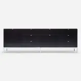 Executive Office cabinet by Florence Knoll, marble, lacquered wood, chrome-plated steel, chrome-plated aluminum, sold May 2023