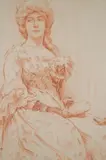 Untitled by Stacy Tolman, Oil stick on paper, offered Dec 2020