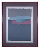 Pallete One by Frank Rowland, Serigraph, offered Dec 2020