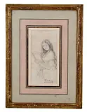 Untitled by Ricardo Villodas y de la Torre, Pencil on paper with artist stamp, offered Dec 2020