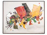 Fiesta by Robinson Murray, 1968, Oil on canvas, offered Oct 2020