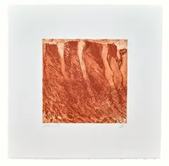 Berkshire Glory by Stanley Boxer, etching with aquatint. 1997, offered Oct 2020