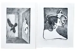 The Letter by Daniel Serra-Badué, Lithograph, offered Oct 2020