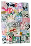 BRAIN CELL 184 by Ryosuke Cohen, 1990, collage, ink and paint on paper. Various artists, offered Oct 2020