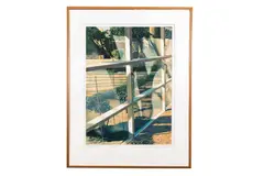 Breezeway #7 by Jane E. Goldman, aquatint, offered Oct 2020