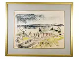 Bermuda by Alfred Birdsey, Watercolor on paper, offered Oct 2020