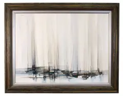 Untitled by John R. McDaniel, Oil on canvas. 1971, offered Oct 2020