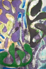 Untitled by Charles Arnoldi, 1995, Monotype. Hand-made paper, offered May 2020