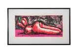 Untitled by Aaron Fink, Lithograph. 1993, offered May 2020