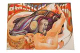 American Dream by Luis Jiménez, 1972, lithograph, offered May 2020