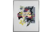Vector software generated color by Earl Hubbard, lithograph, offered May 2020